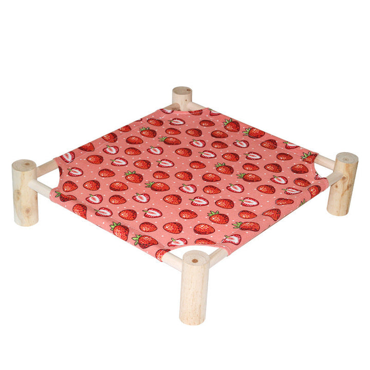Comfortable cat hammock, promoting feline care with its cooling design.