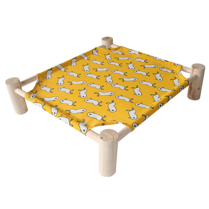 Ultimate comfort cat cooling hammock, stylish and functional pet furniture.