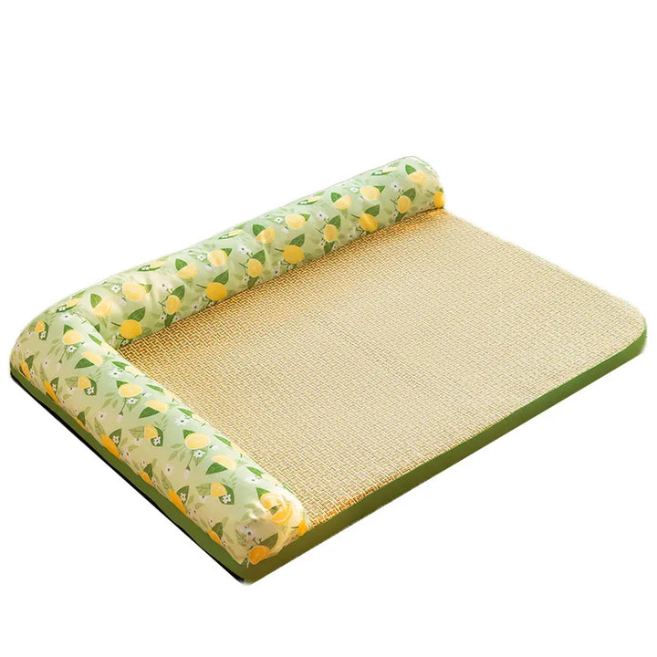 Easy-to-clean, washable pet cooling mat for cats & small dogs. Provides cool comfort during hot summer days.