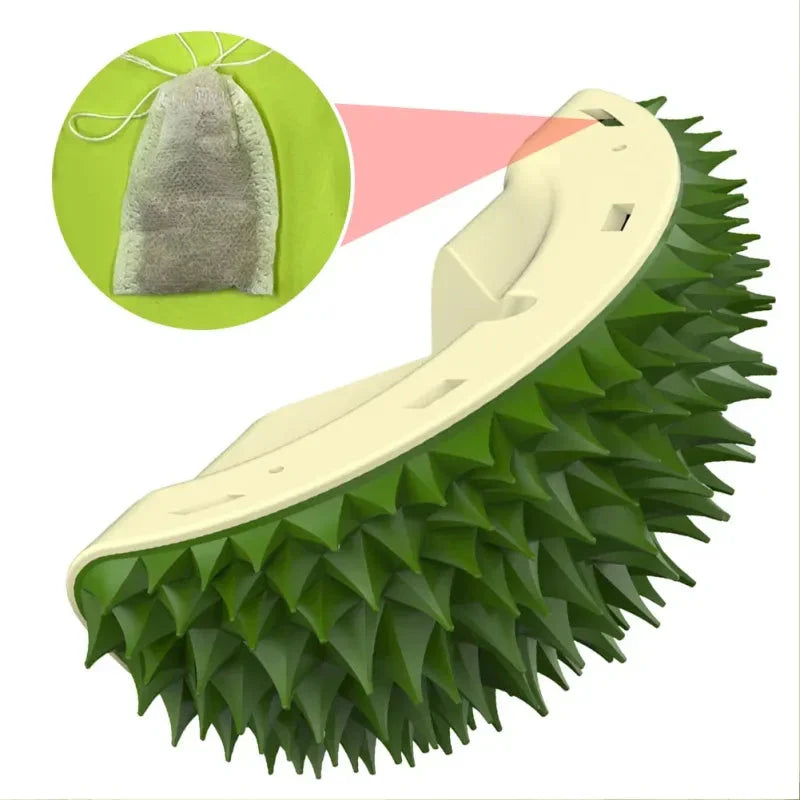 Comfortable cat care pet brush, providing gentle detangling & a soothing massage for happy cats.