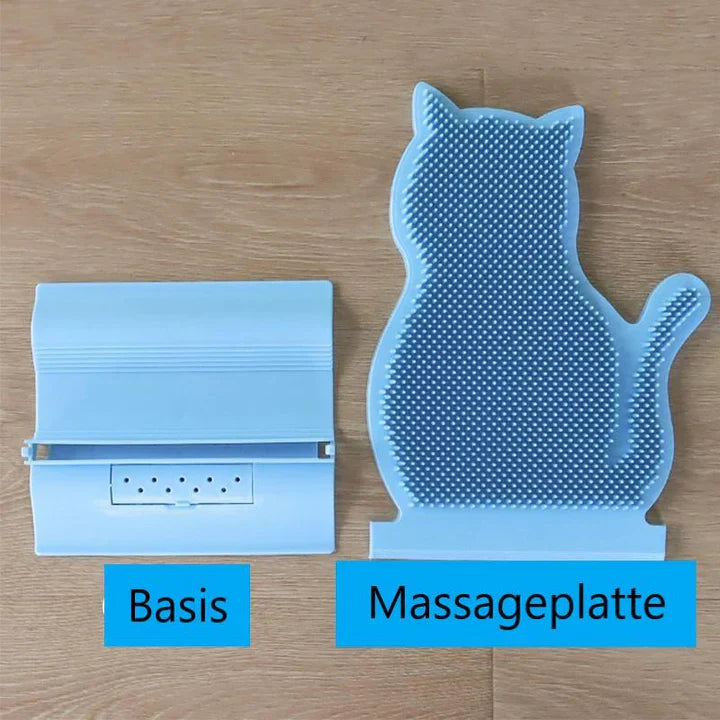 Essential cat accessory for pet care. A versatile grooming, scratching, and massage board for happy, healthy cats.