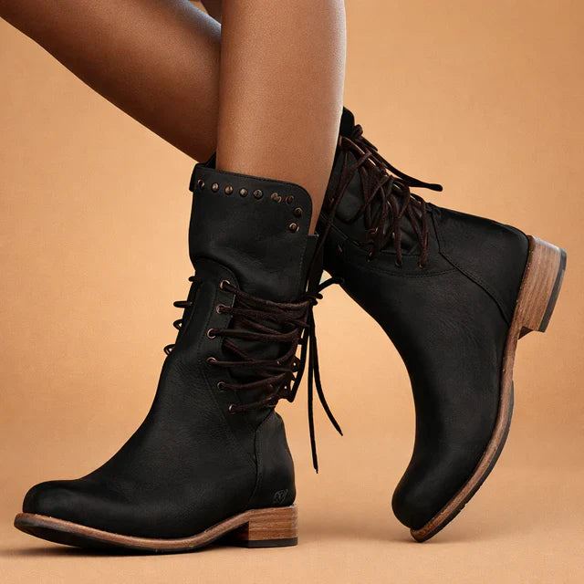 Stylish gray women's slip-on ankle boots, ideal casual footwear for chic and comfortable wear.