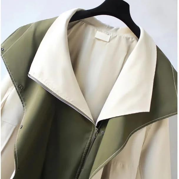 Model posing in a versatile women's waterproof windbreaker, suitable for outdoor activities