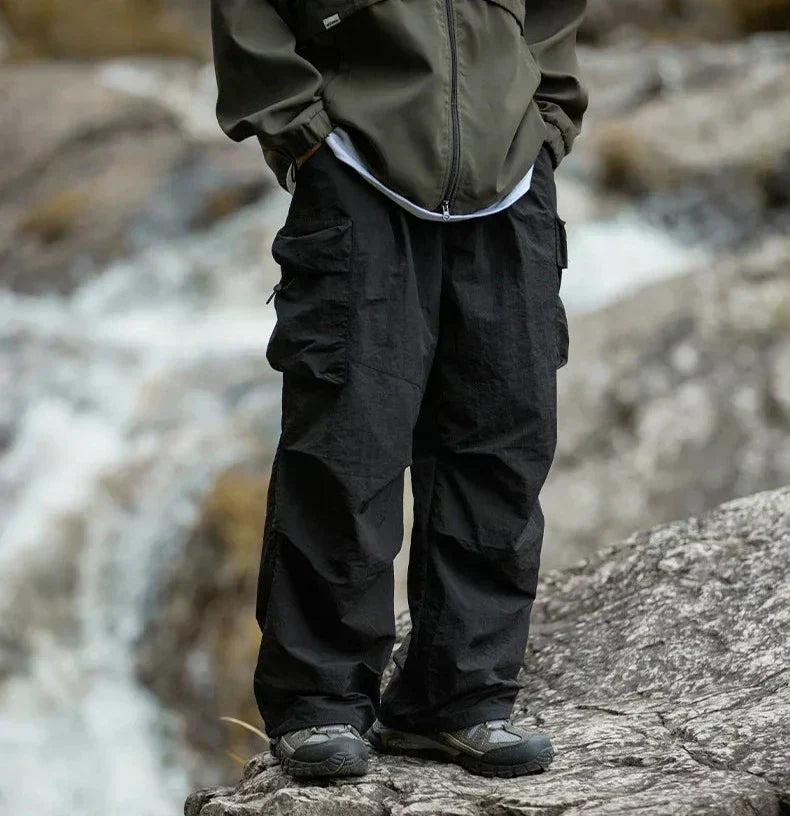Stylish outfit featuring women's waterproof pants, paired for a chic and comfortable look.