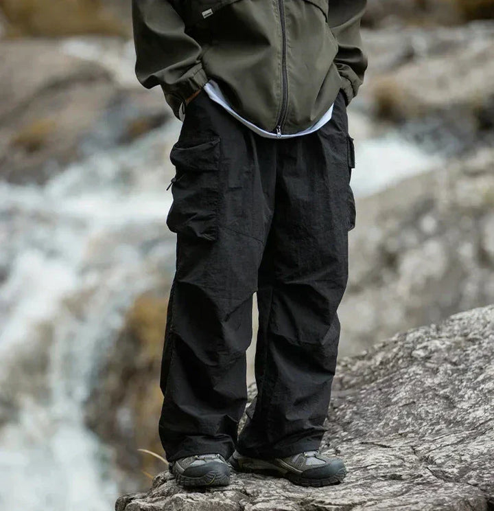 Stylish outfit featuring women's waterproof pants, paired for a chic and comfortable look.