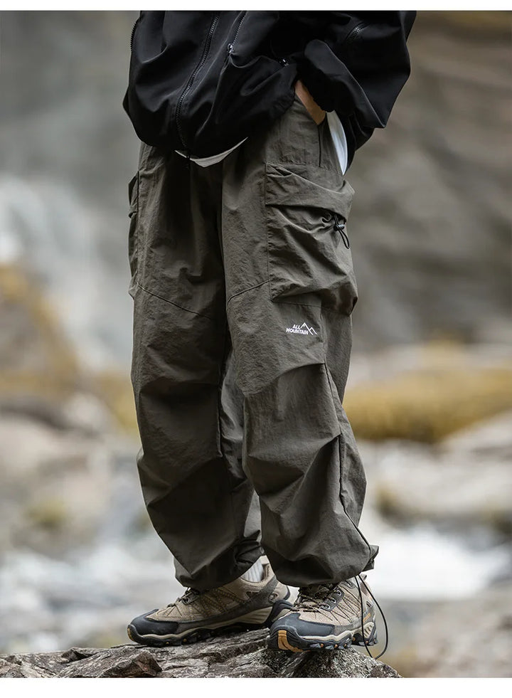 Women's chic waterproof pants styled casually, offering comfort and flair for daily wear.
