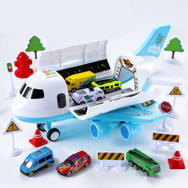 Children's adventure plane playset for imaginative fun and creative exploration.