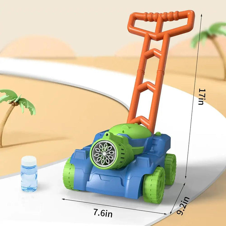 Fun automatic bubble cart toy, an ideal gift for children's outdoor play, generating countless joyful bubbles.