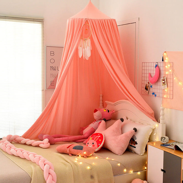 Children's room blackout canopy, an ideal solution for light blocking & quiet play areas.
