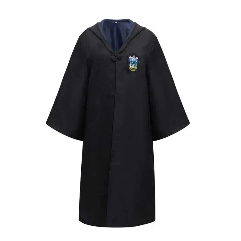 Kids' magical attire: complete wizard costume set for dress-up fun, school events, fantasy play.