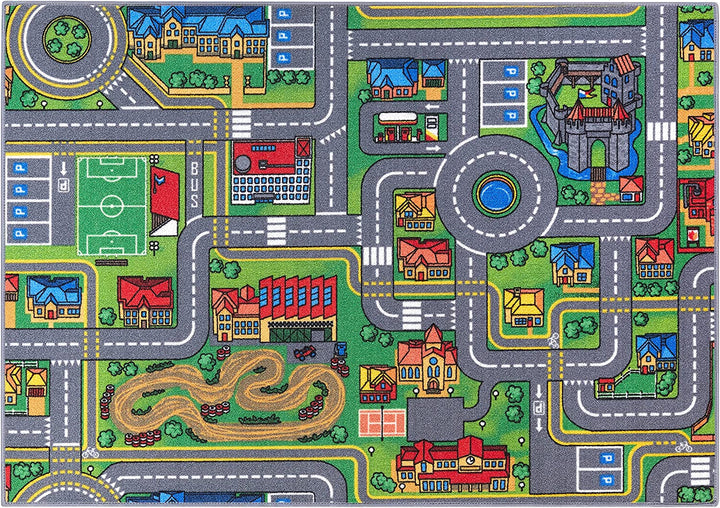 Children's non-slip play mat for creative learning and fun. Soft, durable activity mat for nursery or playroom.