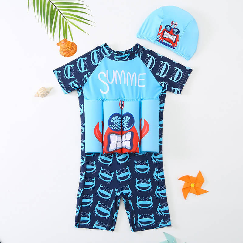 Swim training vest for toddlers, helps develop strong swimming skills.