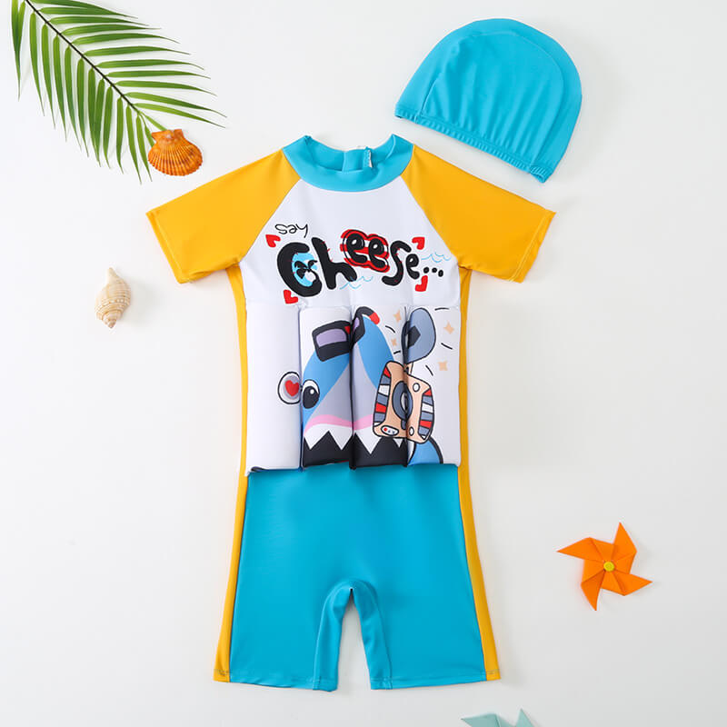 Durable kids swim vest, quick-dry material, for endless water fun.