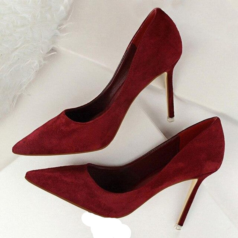Timeless classic high heels for women, perfect for formal and evening styles.