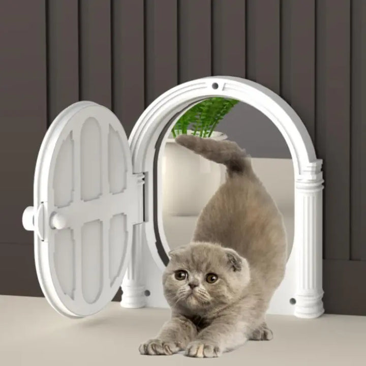 Elegant classic front door cat toy. Perfect interactive pet decor for playful small animals & kittens.