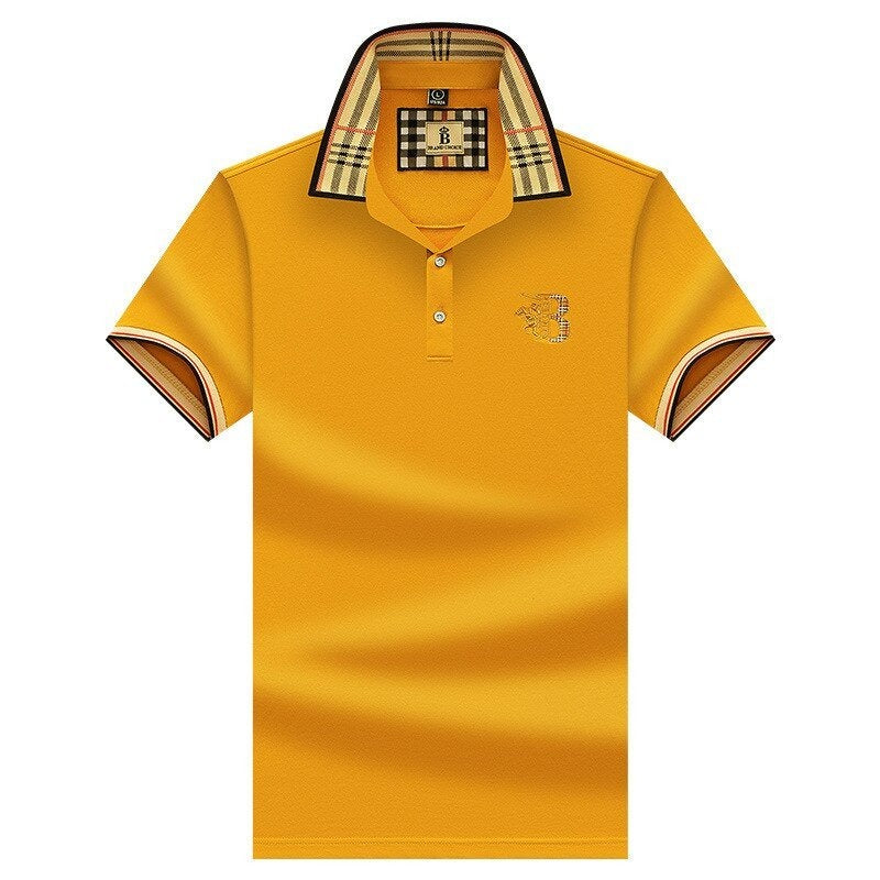 Men's stylish polo shirt, delivering comfortable, versatile fashion for everyday wear & smart casual events.