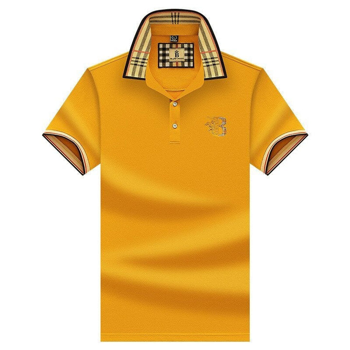 Men's stylish polo shirt, delivering comfortable, versatile fashion for everyday wear & smart casual events.