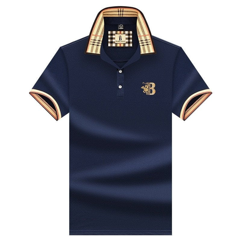 Soft men's short sleeve polo, offering comfortable style for any casual outfit or versatile apparel.