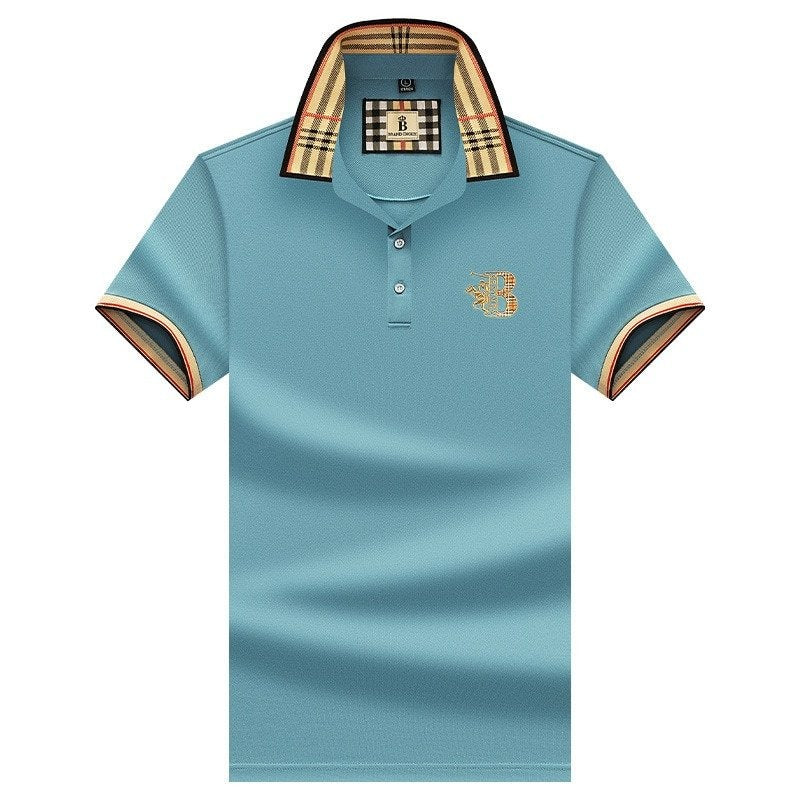 Men's short sleeve polo shirt, a comfortable & stylish top for versatile casual and smart casual apparel.