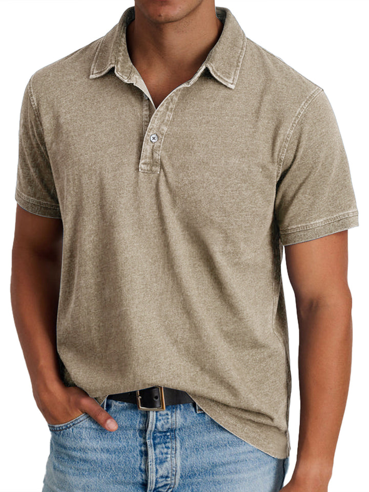 Men's refined heritage polo, classic fit, ideal for summer or spring fashion.
