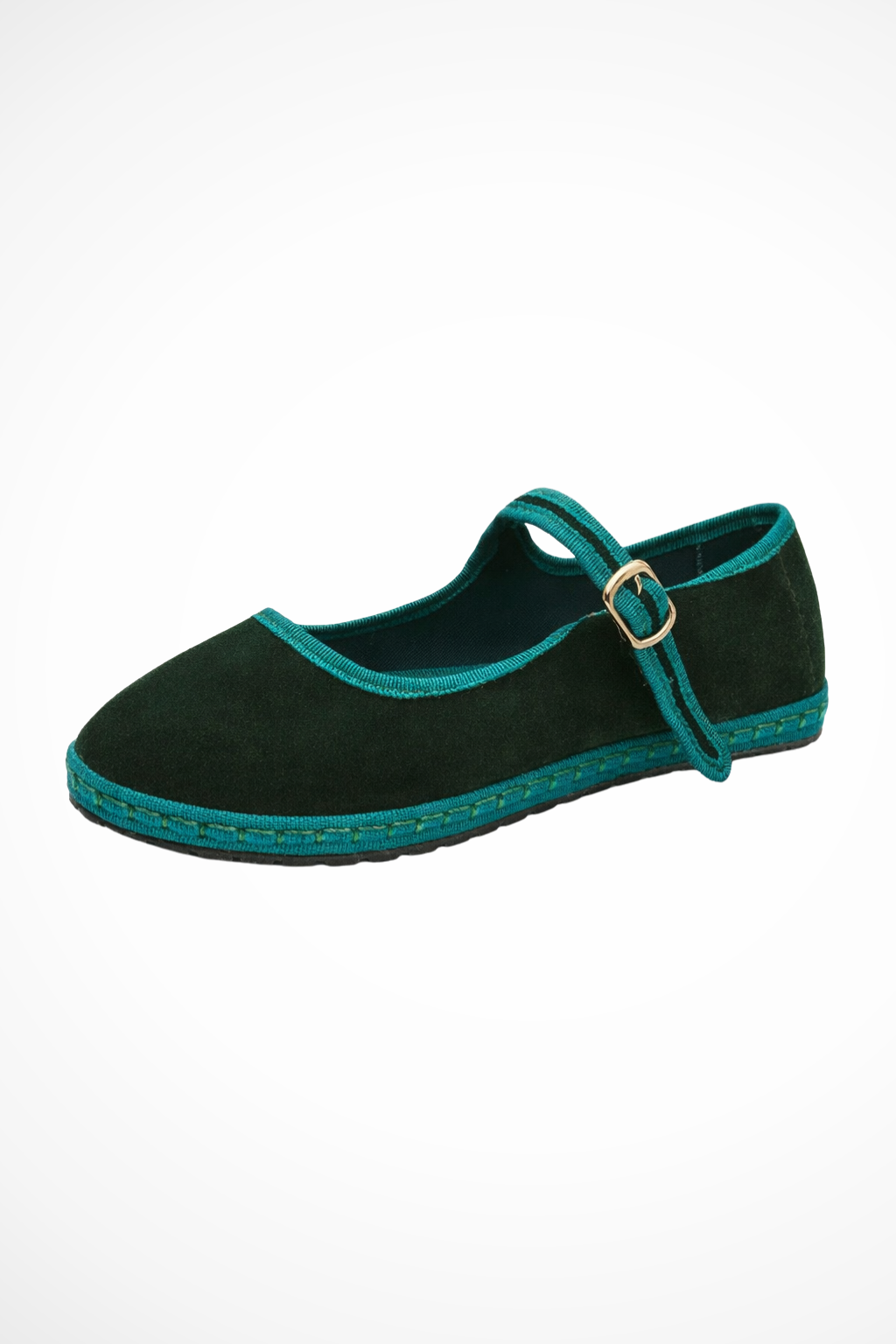 Everyday elegant women's round toe Mary Jane flats with a secure buckle strap for classic style.
