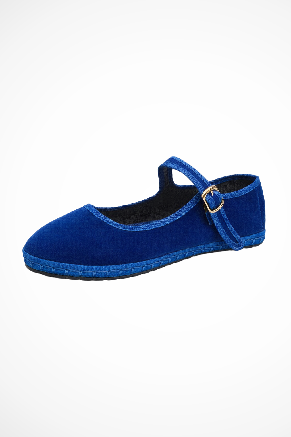 Versatile women's casual flats: round toe Mary Jane with classic buckle for everyday style.