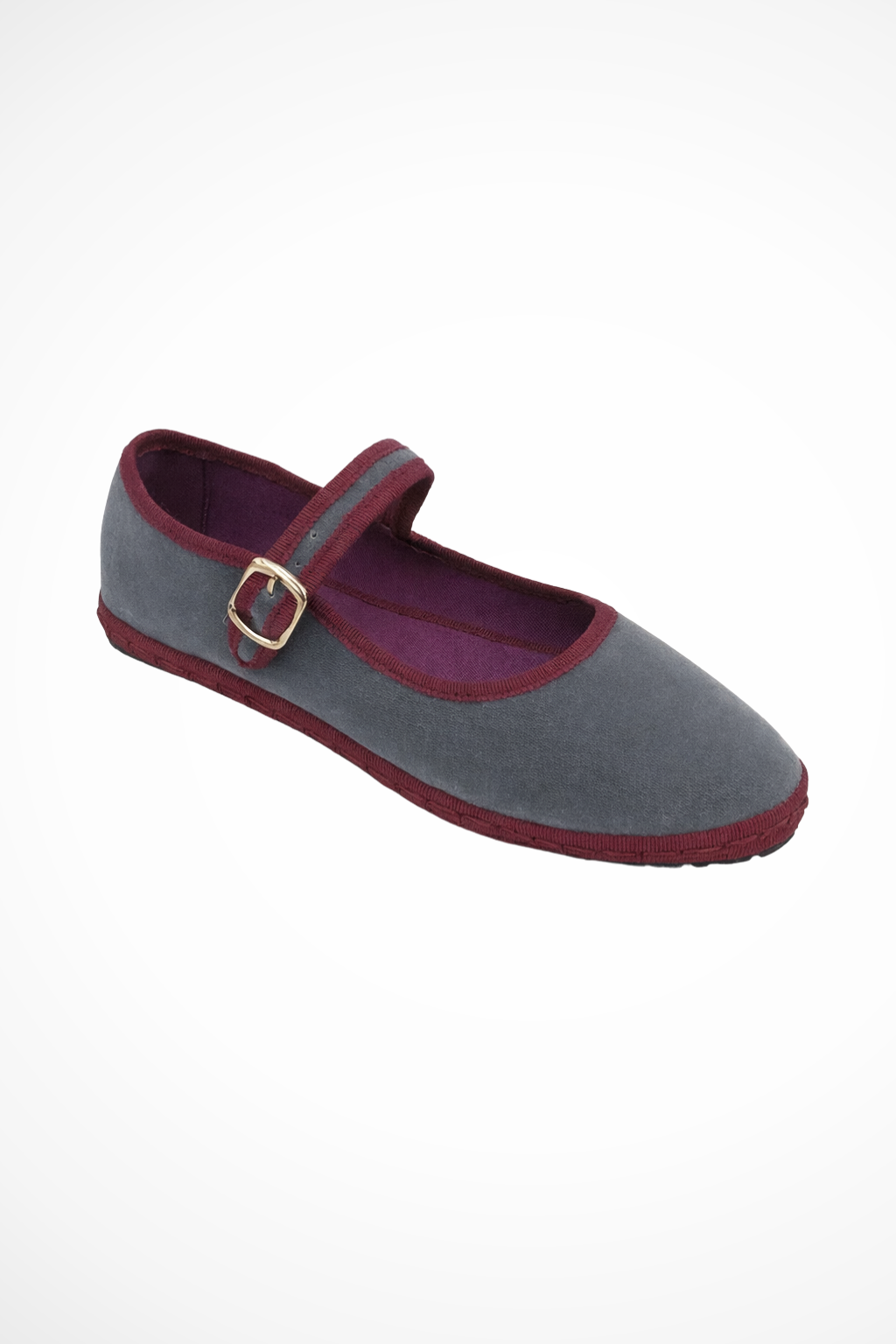 Women's comfortable Mary Jane flats with a round toe and classic buckle strap, great for casual elegance.