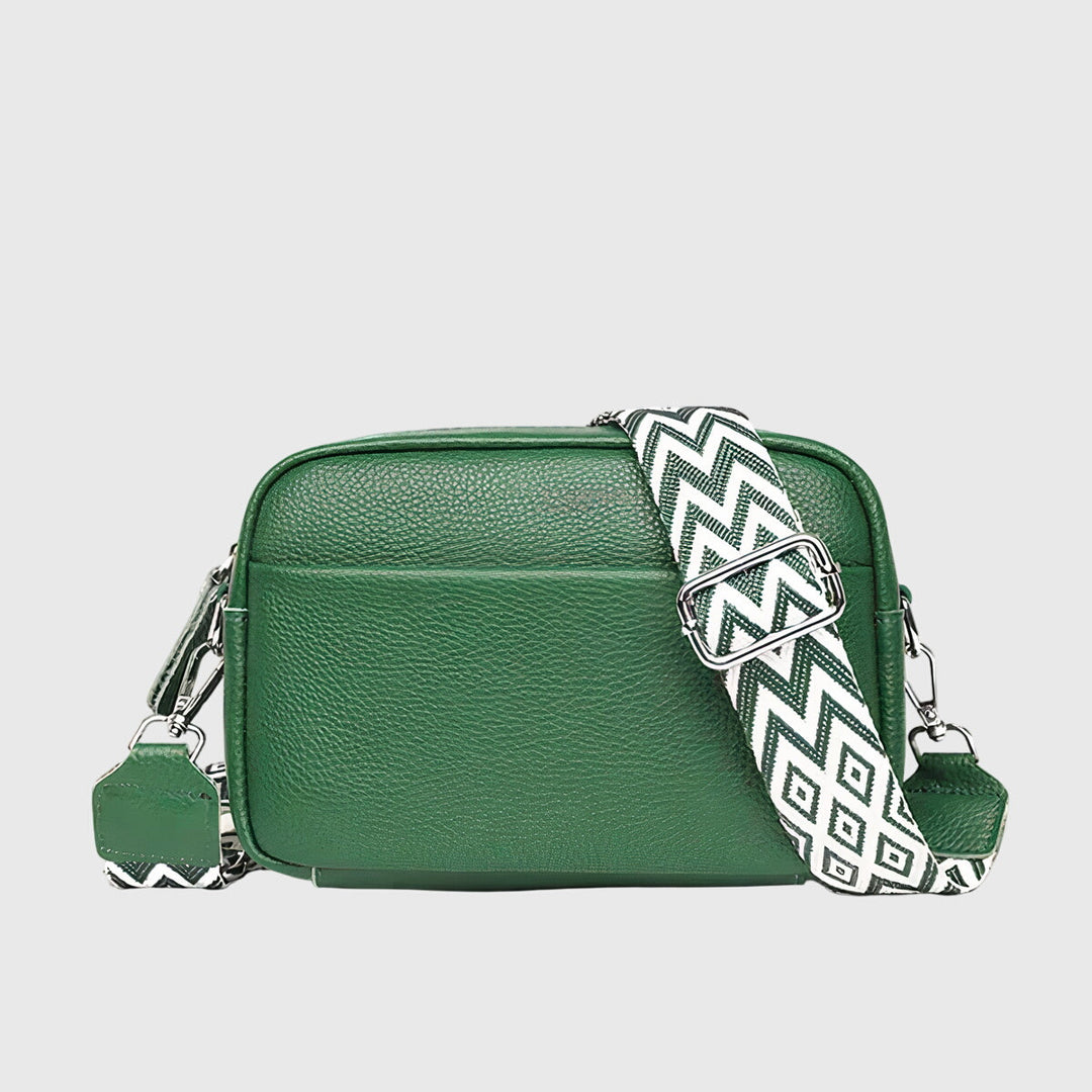 Stylish summer bag for women, a classic structured shoulder and crossbody design in an essential black hue.