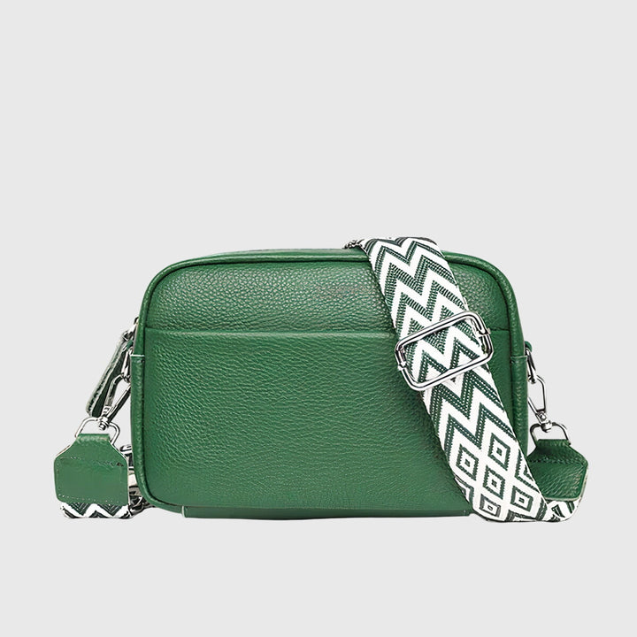Stylish summer bag for women, a classic structured shoulder and crossbody design in an essential black hue.