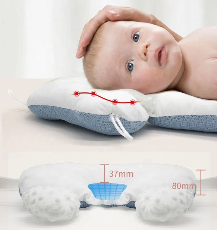 Newborn baby nest with adjustable features, ensuring optimal comfort and support.