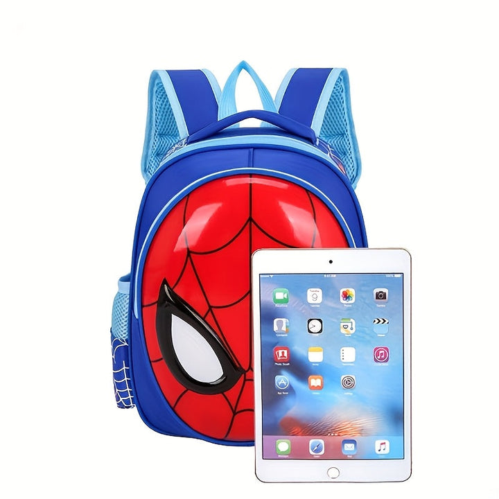 Superhero Spider-Man school & travel bag, robust fabric, ready for daily use & adventures.
