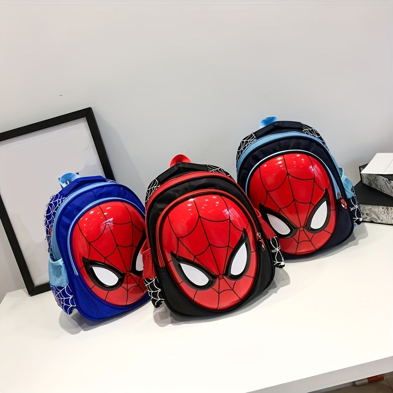 Boys' Spider-Man travel backpack, sturdy and lightweight, ready for any school or weekend trip.