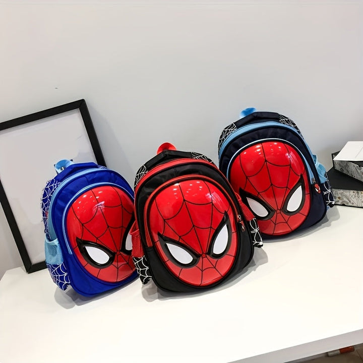 Boys' Spider-Man travel backpack, sturdy and lightweight, ready for any school or weekend trip.