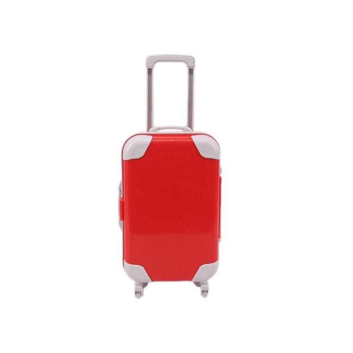 Child's doll travel suitcase, encouraging imaginative play with 18-inch dolls & their accessories.