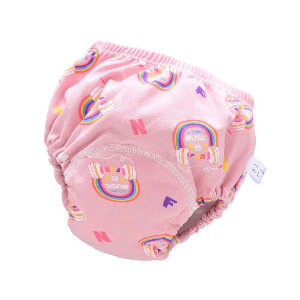 Reusable baby swim diaper, perfect for potty training & water play. Leak-proof and comfortable infant swimwear.