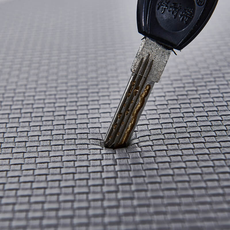 Premium comfort kitchen mat, anti-slip & waterproof PVC construction, perfect for busy kitchen environments.
