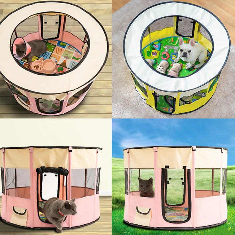 Unisex pet tent, a versatile indoor pet house or outdoor dog gear. Portable & foldable for cats, dogs, and travel.