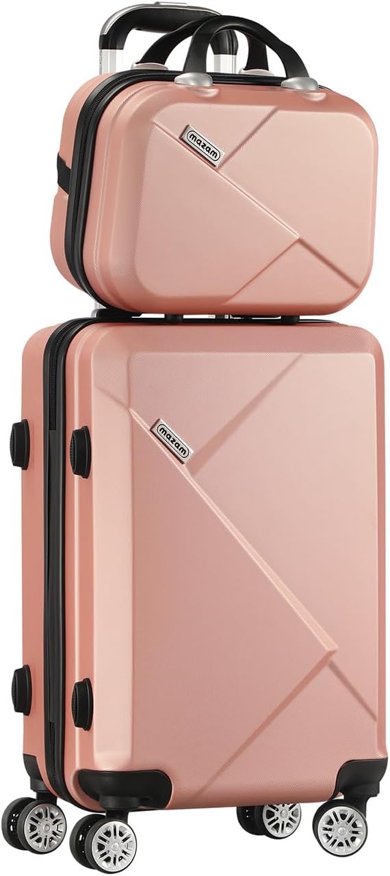 JetTrek compact carry-on travel set with multi-directional spinner wheels for effortless airport navigation.