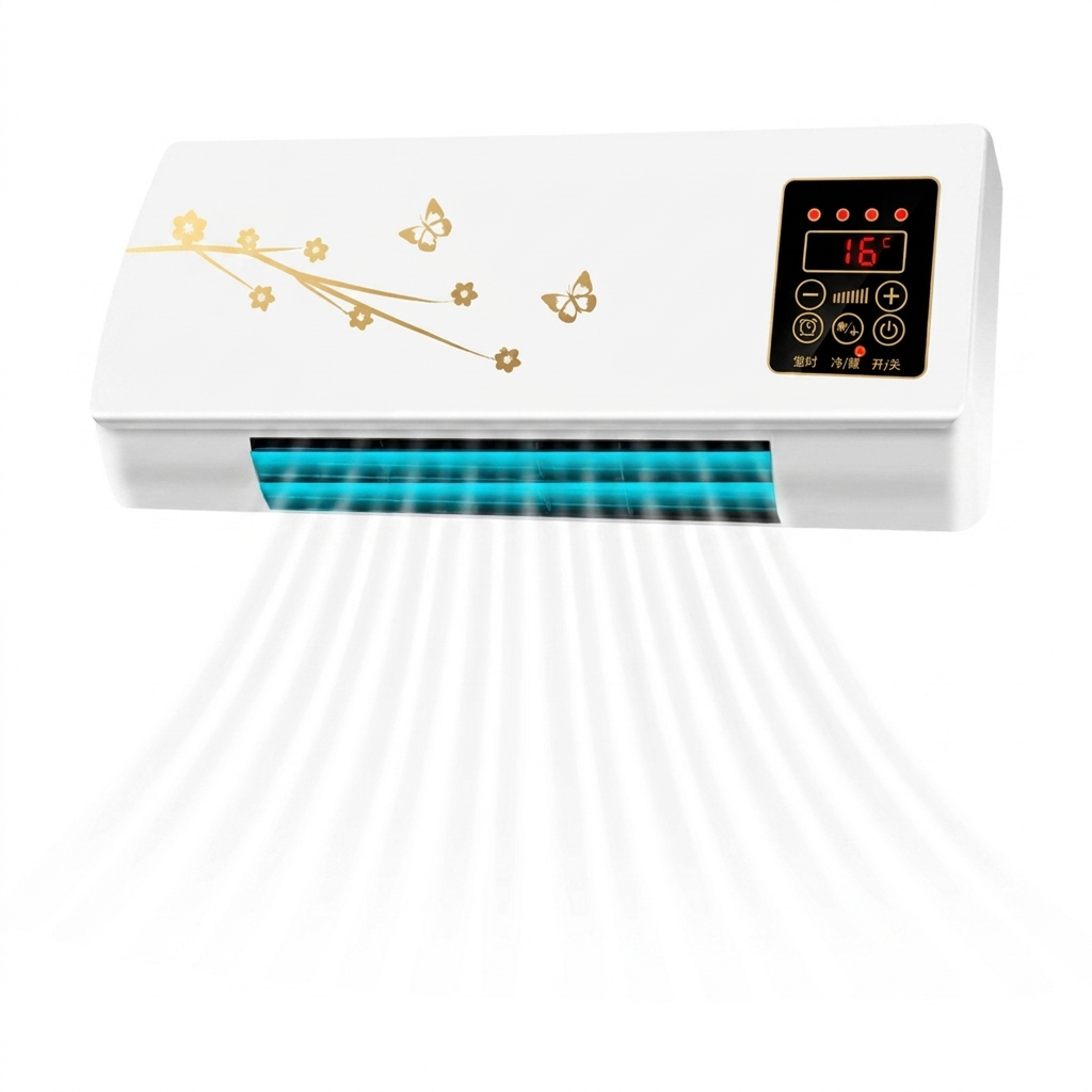 Compact personal mini air cooler, ideal for desk or bedside. Portable fan for instant cooling comfort.