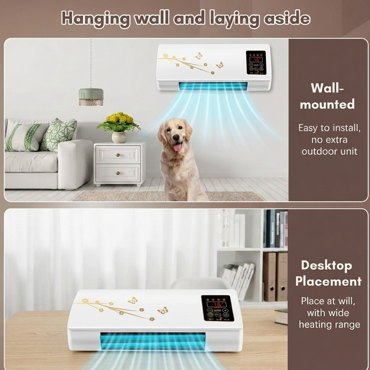 Enjoy instant cooling with this portable mini air cooler. Your personal desk fan for ultimate summer comfort.