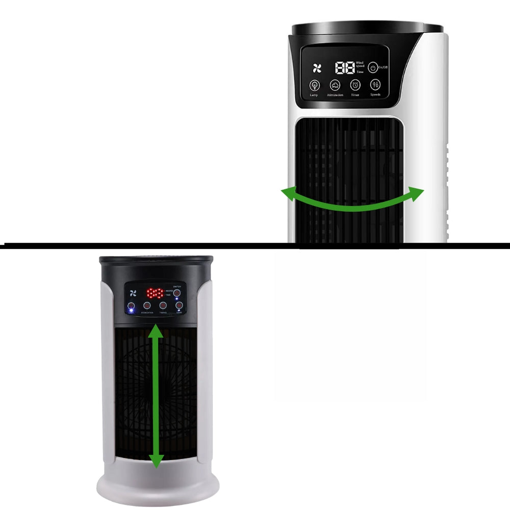 Quiet, compact portable air conditioner. Energy-efficient windowless AC delivers refreshing personal cooling.