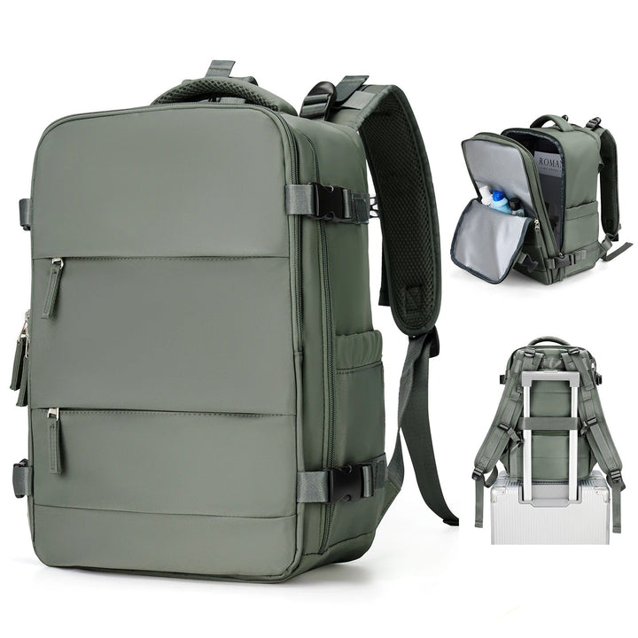 Versatile unisex laptop backpack for school, work & travel. Lightweight design with secure compartment for daily commute.