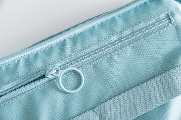 Unisex waterproof cable organizer & gadget case with bonus mini storage for travel tech.