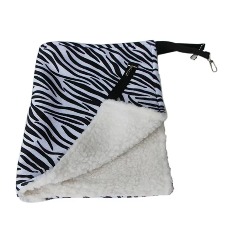 Modern elevated cat hammock bed, plush design, a cozy and space-saving accessory for ultimate feline comfort.