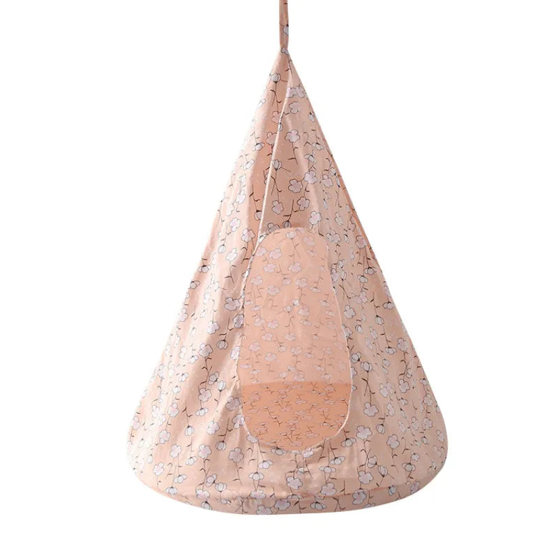 Inviting cat cave bed, a soft pet hammock tent for cozy sleep and a private cat retreat.