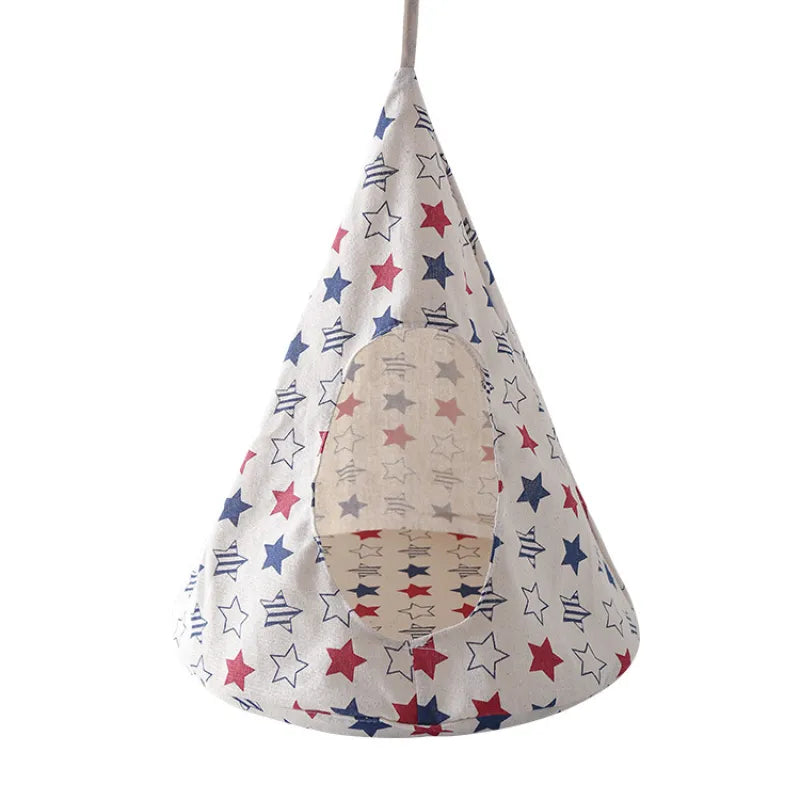 Stylish & secure cat bed. A comfortable pet hammock tent and cozy sleeping cave for all cats.