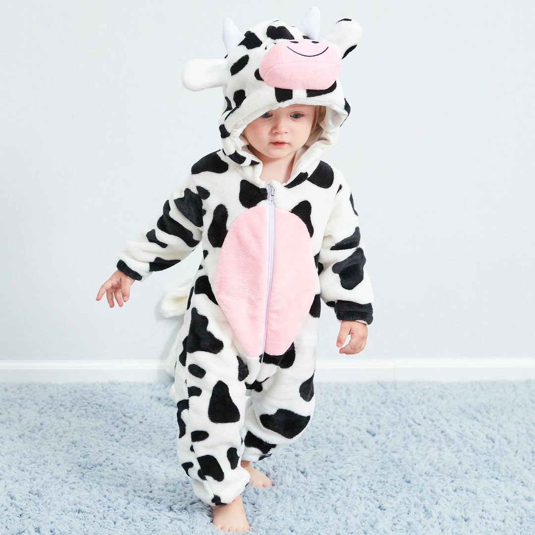 Cheerful unicorn animal pajama for kids. Soft, cuddly sleepwear perfect for fun nights and play.