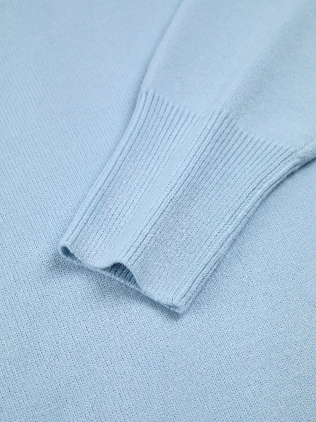 Comfortable women's relaxed fit turtleneck, perfect for a cozy and casual layered look.