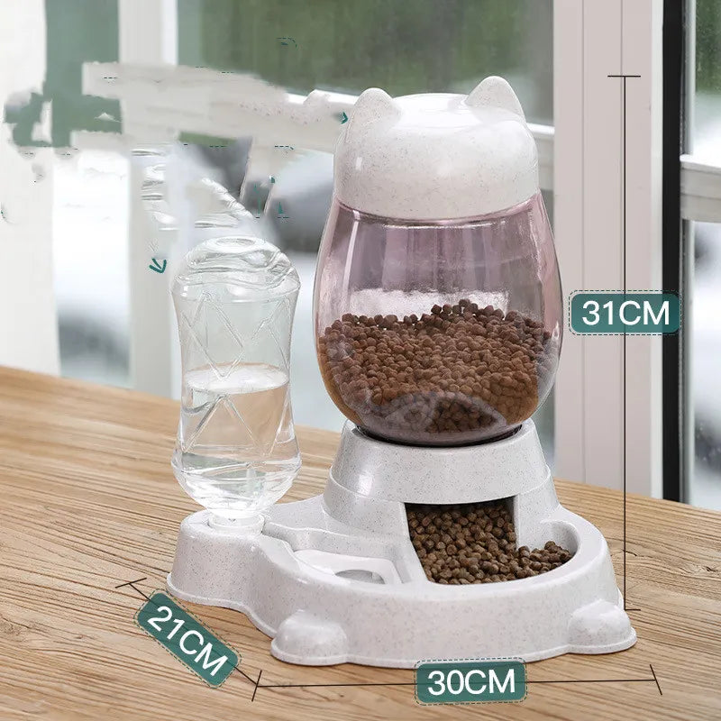 Close-up of automatic cat food dispenser's timer panel, programming scheduled meals for your pet feeding station.
