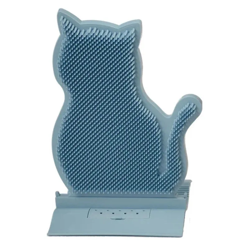 Practical silicone cat towel organizer, complements any home decor in kitchen or bath.